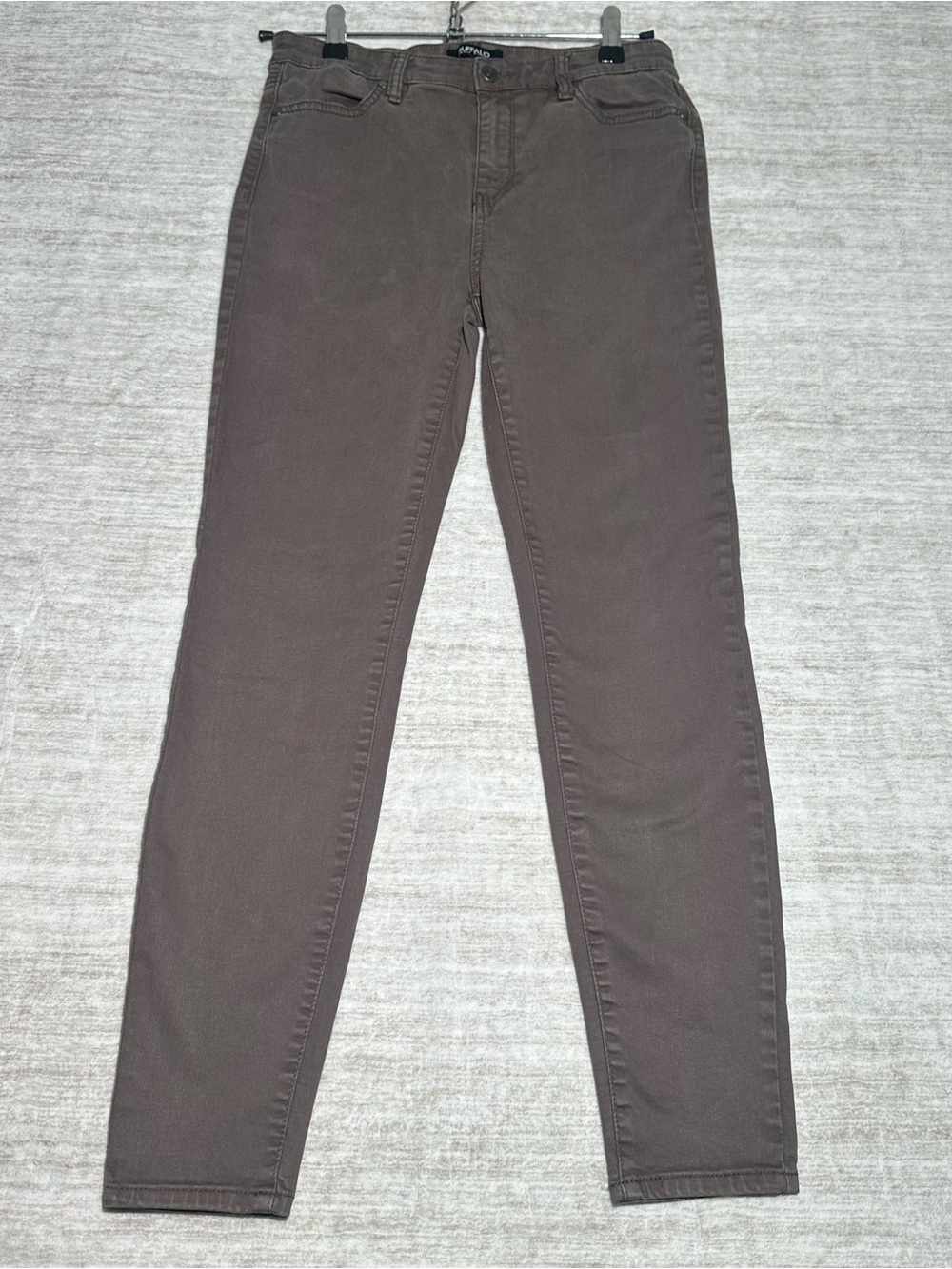 Buffalo David Bitton Women's High Rise Skinny Jeans in Brown